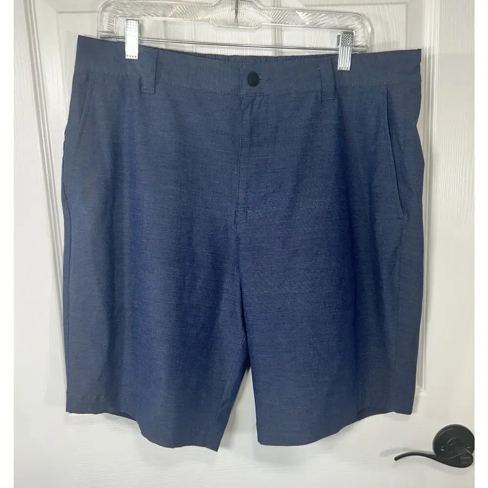Banana Republic Core Temp Performance Shorts Size 36 Elastic Waist - 9